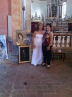 Maria Grazia Dapuzzo e Monica Porro in Vignale Monferrato